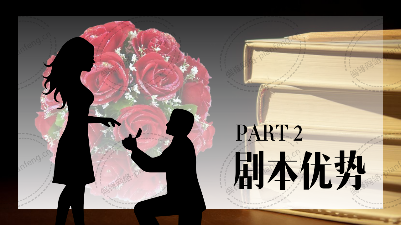 PPT案例|剧本推介——电影院的浪漫(图19)