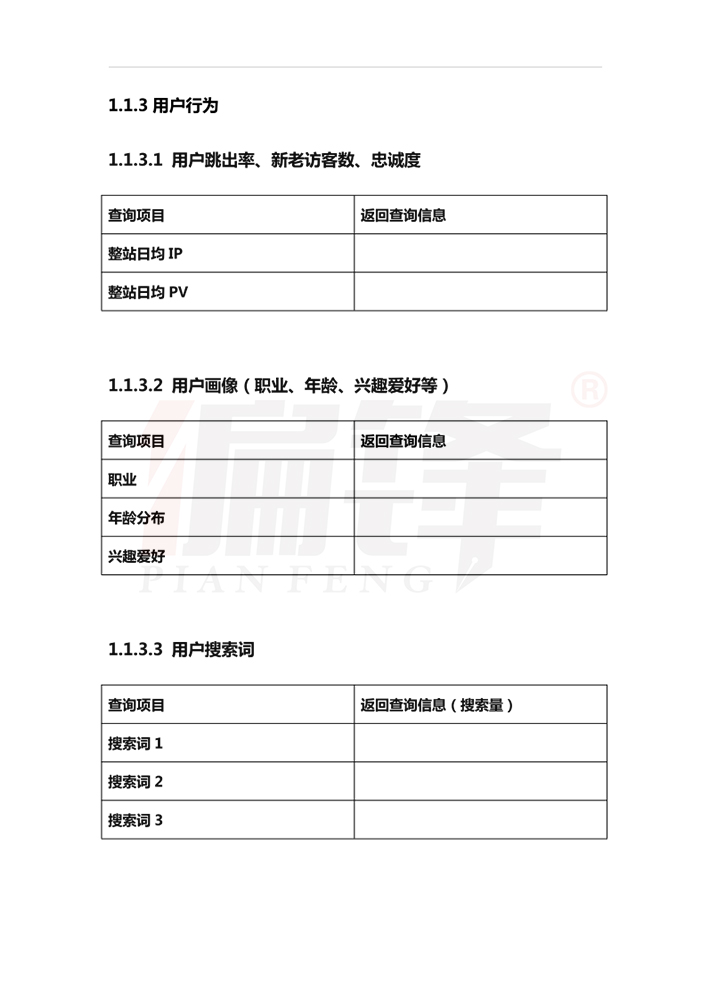 搜索引擎优化考试培训任务书模板 ——XX网站SEO优化方案(图8)