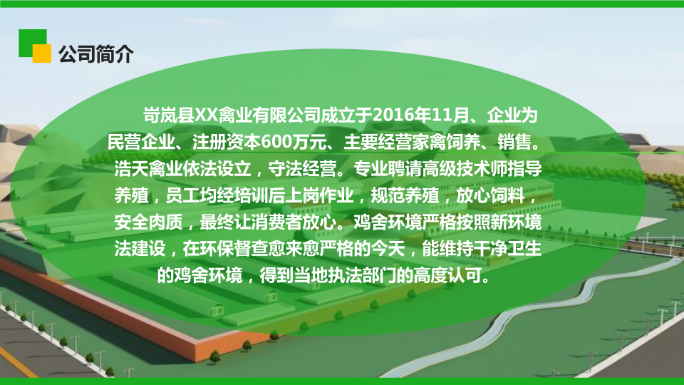 PPT案例|山西XX禽业有限公司业务简介绍(图5)